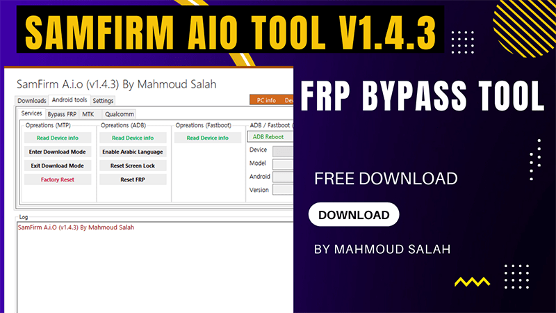 SamFirm Tool Aio V1.4.3 Free FRP Remove Tool [Big Update]