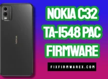 Nokia C32 TA-1548 Flash File PAC (Hang logo Dead Fix)